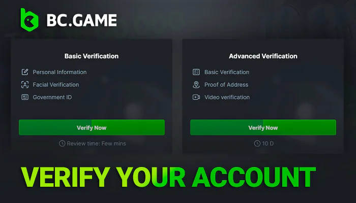 How to complete the KYC verification process